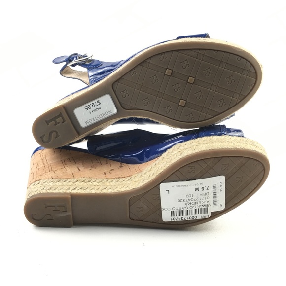 Franco Sarto Espadrille Wedge Sandals DR01970 - Picture 6 of 7